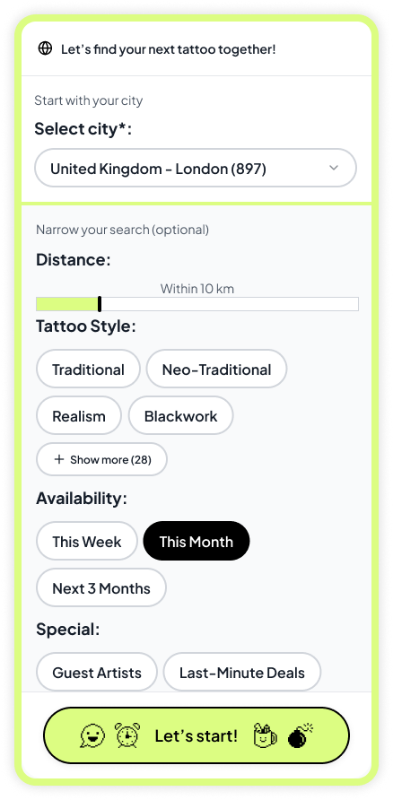 We start with your city