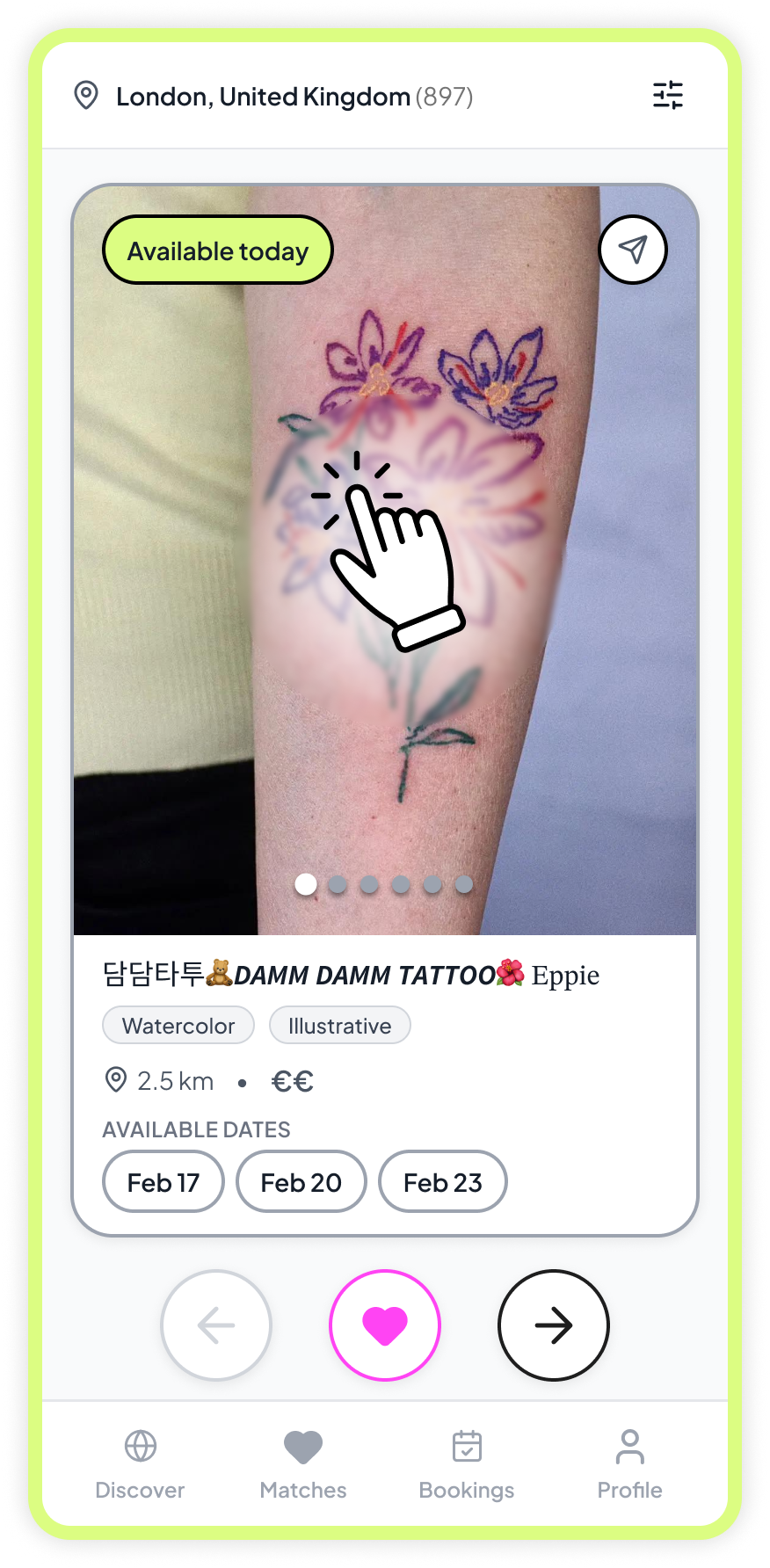 Tap to explore the gallery